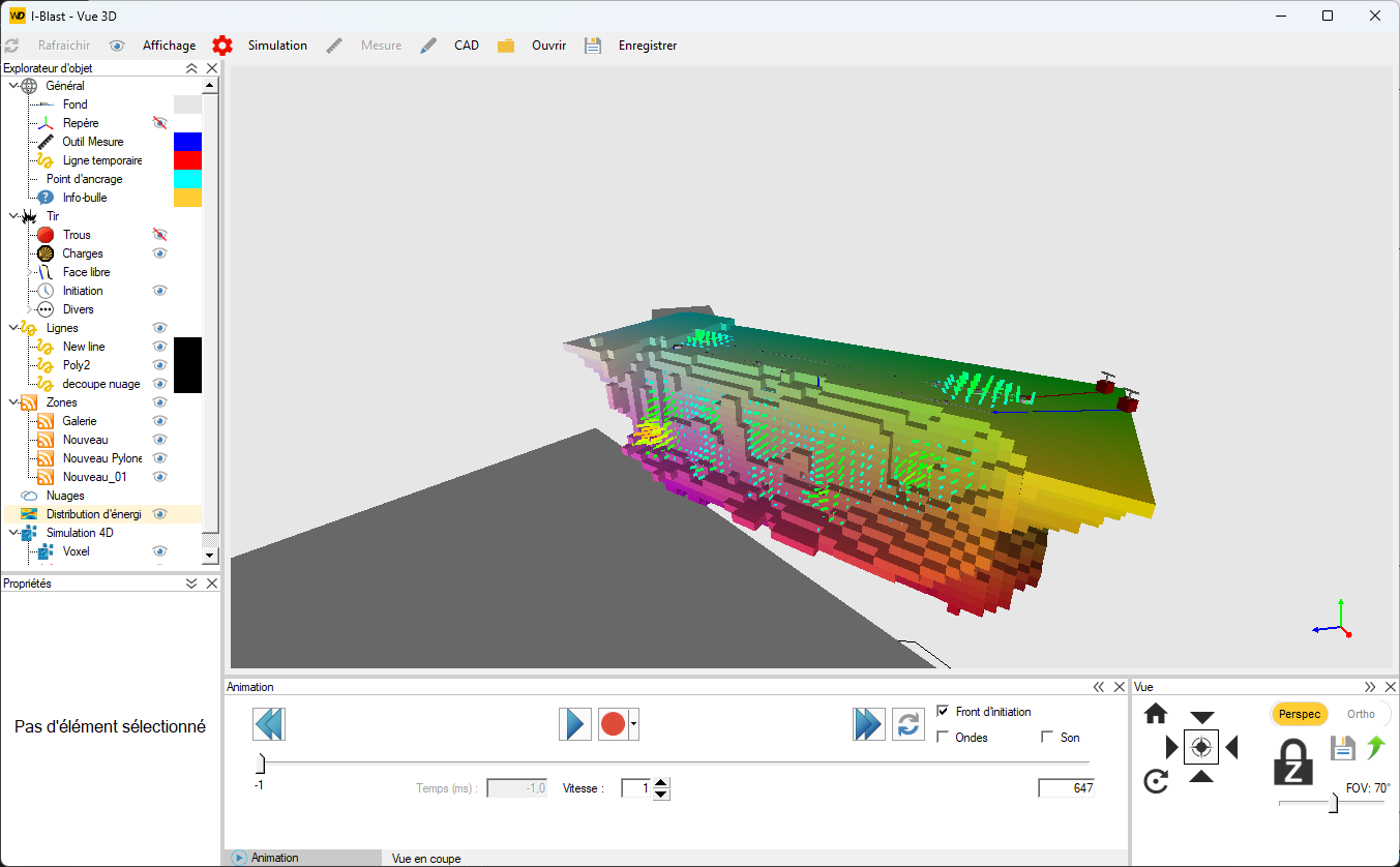 Aperçu fenêtre vue 3D