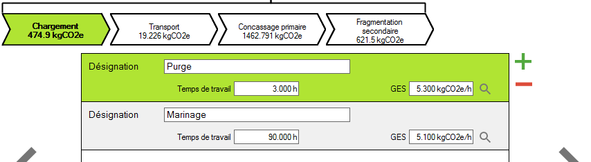 Étape Chargement